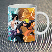 Чашка Fan Girl Наруто Аніме Naruto Anime Manga New (14542) 330 мл Різнобарвний