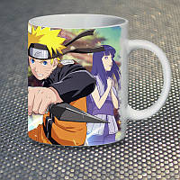 Чашка Fan Girl Наруто Naruto Аніме New (14547) 330 мл Різнобарвний