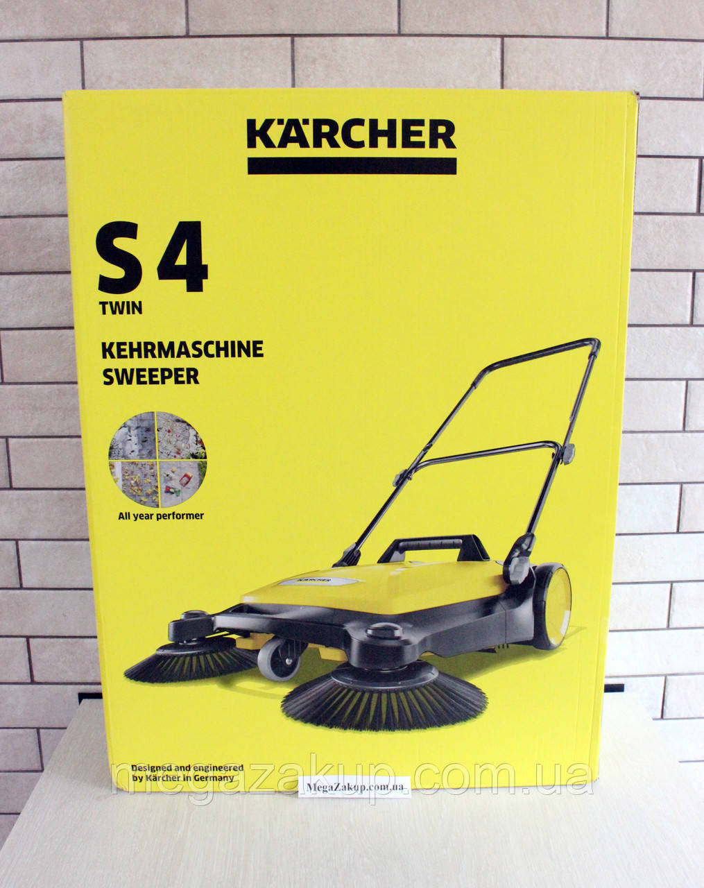 Підмітальна машина Karcher S4 Twin