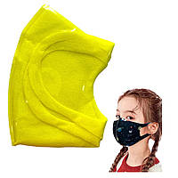 Маска дитяча багаторазова захисна OGAYA, жовта