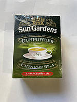 Чай Sun Gardens Gunpowder Зеленый Китайский Листовой 100 грамм