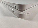 Консоль  металева  посилений Кутик монтажний білий 300 х 350 мм для кріплення поличок, фото 9