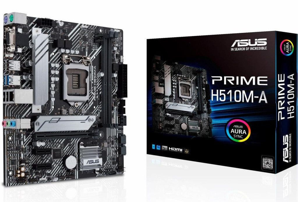 Материнська плата Asus Prime H510M-A Socket 1200, фото 1