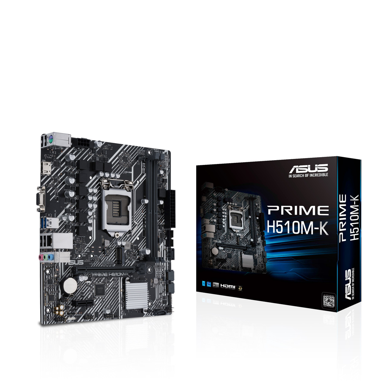 Материнська плата Asus Prime H510M-K Socket 1200, фото 1