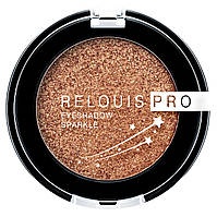 Relouis Pro Тени для век сияющие Eyeshadow Sparkle 04 GODDESS золотой дуохром