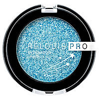 Relouis Pro Тени для век сияющие Eyeshadow Sparkle 05 MERMAID TAIL голубо-зелёный дуохром