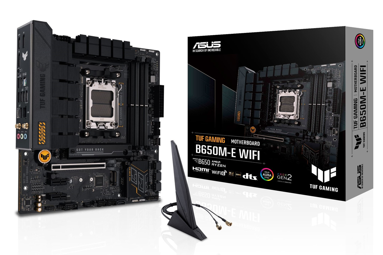 Материнська плата Asus TUF Gaming B650M-E Wi-Fi Socket AM5