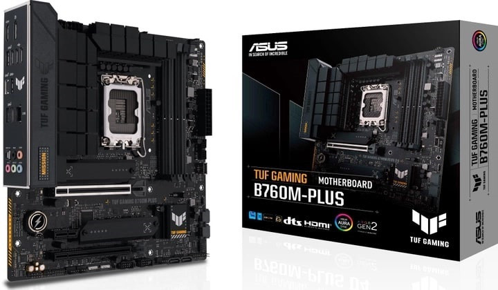 Материнська плата Asus TUF Gaming B760M-Plus Socket 1700, фото 1