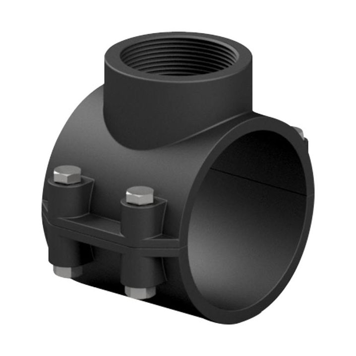 Хомут-врізання сідло затискне ПП Effast SEP010200F, d200x1-1/2"