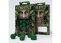 Настольная игра Q-Workshop Набор кубиков Forest Dice Set: Jungle (7 шт.) (SFOR15)
