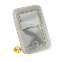 Пластиковий органайзер для зберігання круп вакуумний 3,1 л. пластик OKYANUS, фото 4