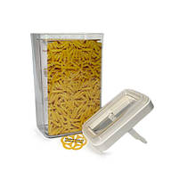 Пластиковий органайзер для зберігання круп вакуумний 3,1 л. пластик OKYANUS, фото 5