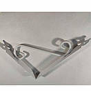 Консоль Уголок меблевий білий посилений металевий декоративний YGD11*14 см, фото 5