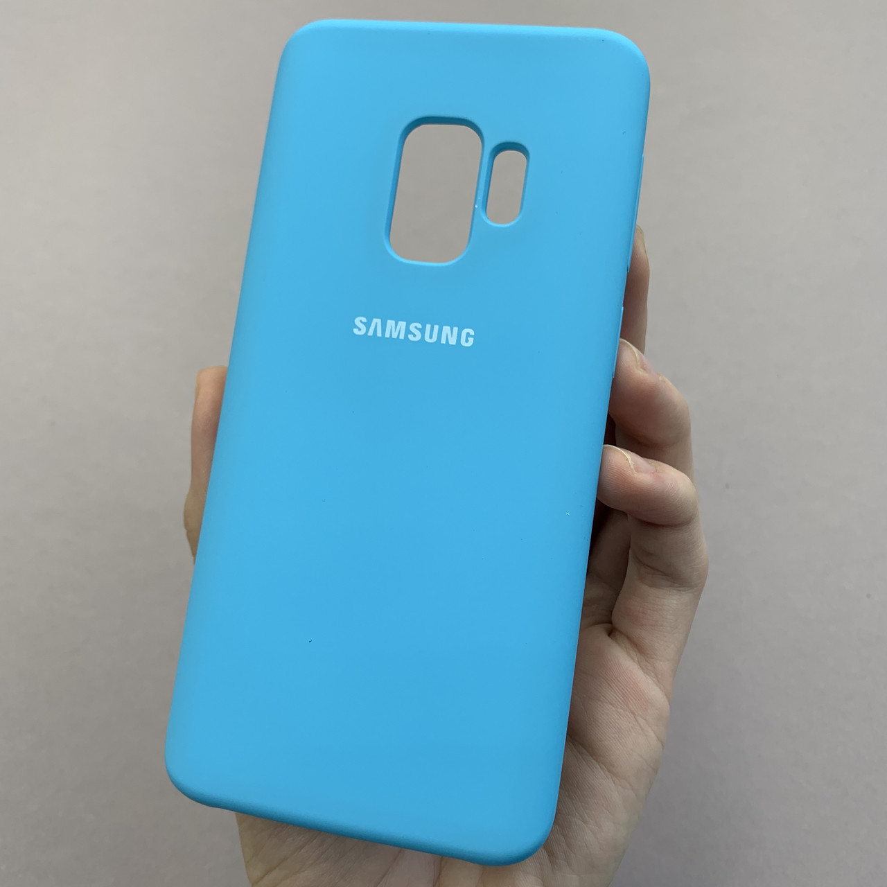 Чохол для Samsung Galaxy S9 оксамитовий щільний чохол на телефон самсунг с9 синій ssd