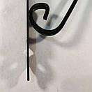 Консоль Уголок меблевий чорний посилений металевий декоративний YGD29*35 см, фото 4