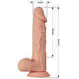 Фалоїмітатор Beautiful Encounter Buraq Dildo Flesh, фото 7