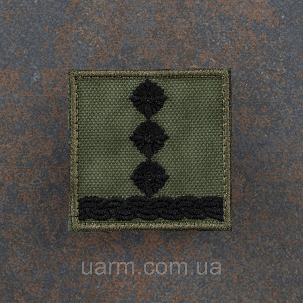 Погон НАТО полковник олива 5.0 х 5.0