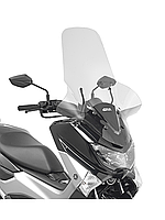 Ветровое стекло Givi для мотоциклов Yamaha N-Max 125 (15-20) прозрачное [фитинг в комплекте].