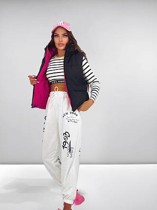 Жилетка жіноча двостороння, фото 1