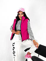 Жилетка жіноча двостороння, фото 5