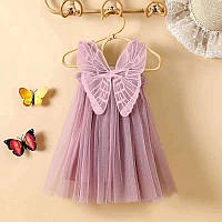 Платье-бабочка для девочки 74-80