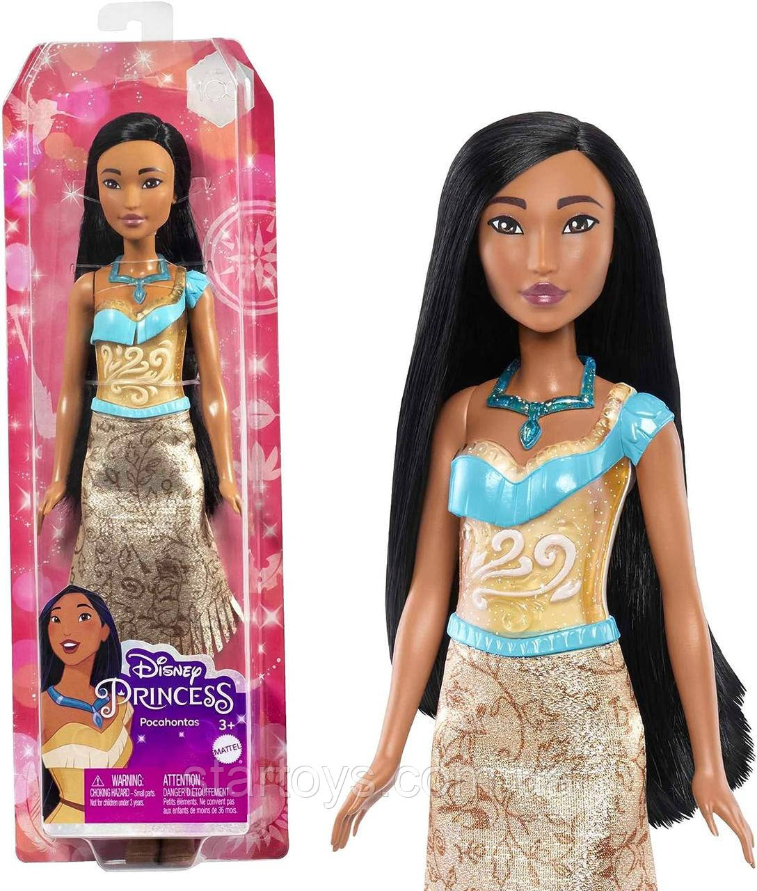 Принцеси Діснея від Маттел 2023 Покахонтас Mattel Disney Princess Pocahontas Fashion Doll HLW07