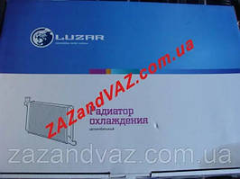 Радіатор охолодження основний ВАЗ 21214 Нива Тайга інжектор алюміній Luzar LRc 01214