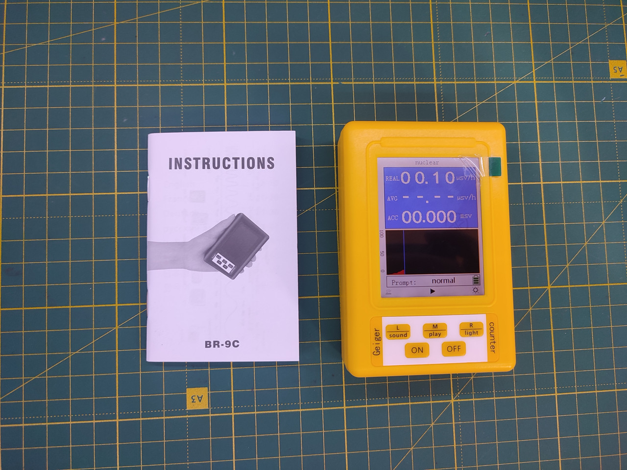 Дозиметр радіації BR-9С, фото 1