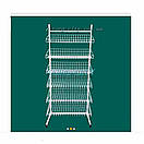 Торговий сітчастий стелаж 6 кошиків 80 см, фото 5