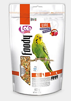 Полнорационный корм для попугаев Lolo Pets Doypack Foody фруктовый 600 г (LO-70215)