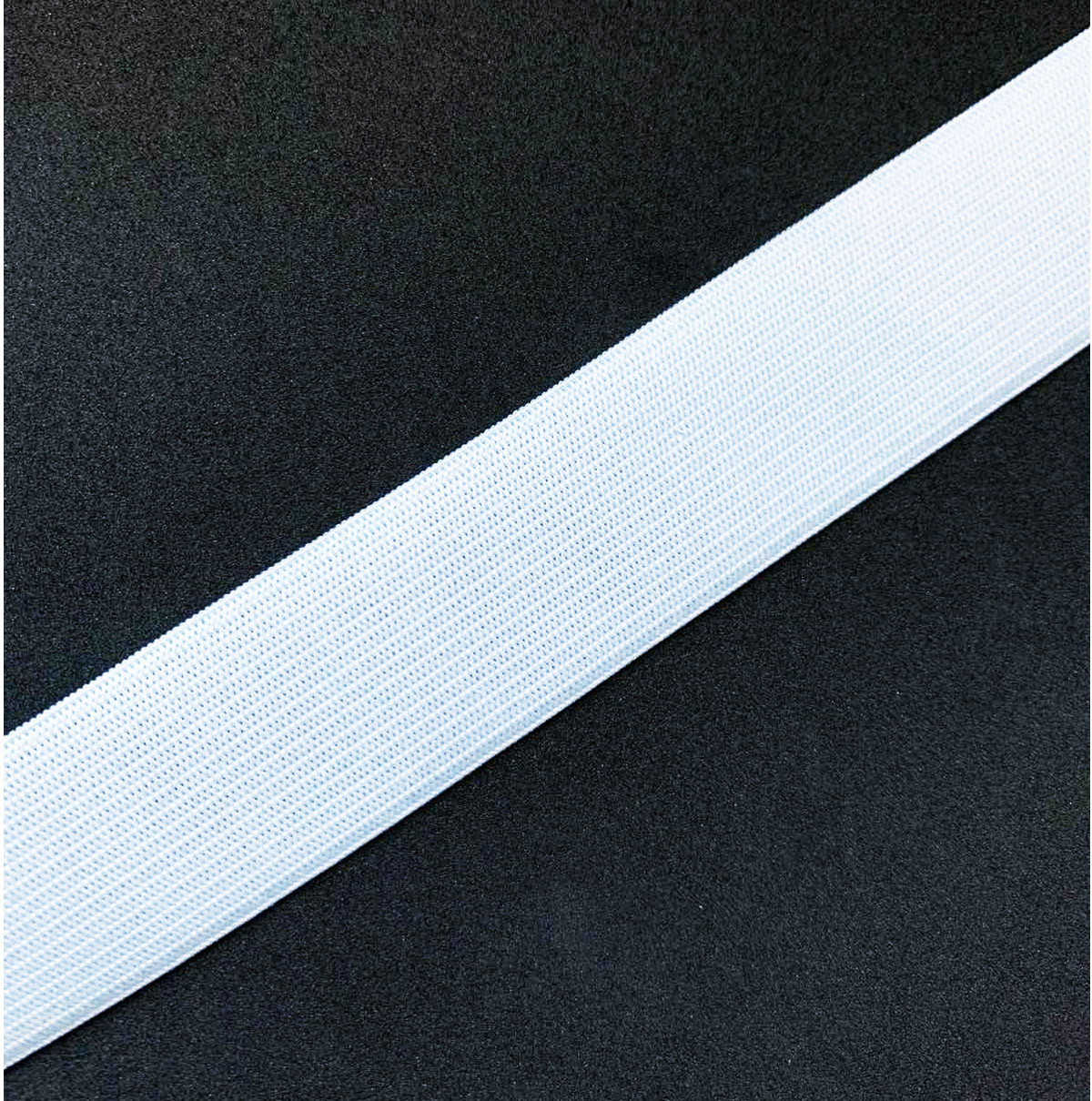 Гумка для одягу біла 3см/1м, фото 1