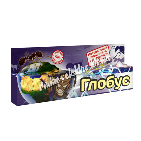 Шприц-гель від тарганів та мурах Глобус, 30 гр, фото 1