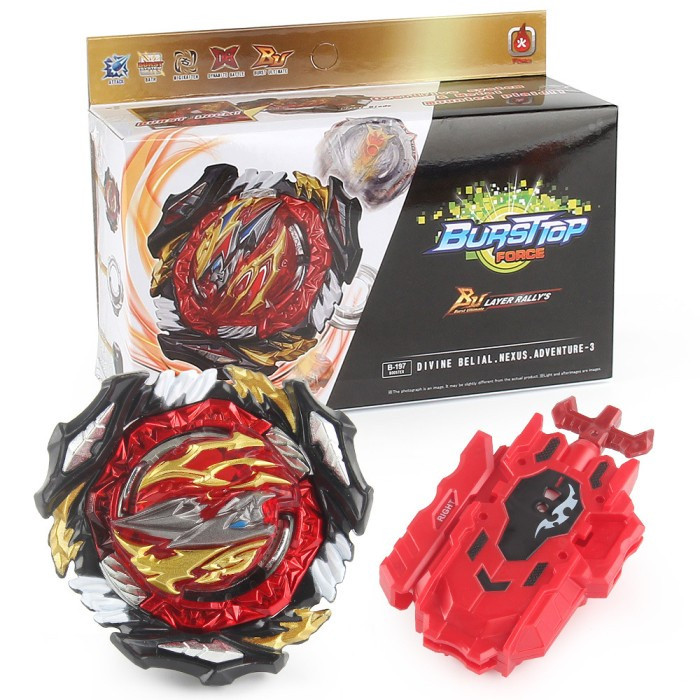 Бейблейд B197 Діаман Беліал Beyblade Divine Belial B197, двосторонній мотузковий запуск