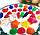Набір Кульки зростаючі у воді Orbeez Гідрогелеві 11 шт Гігантські, Кубики, Зростаючі Тварини (00457), фото 5