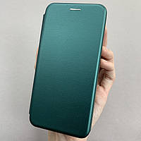 Чохол-книга для Oppo A52 книжка с подставкой на телефон оппо а52 темно-зеленая stn