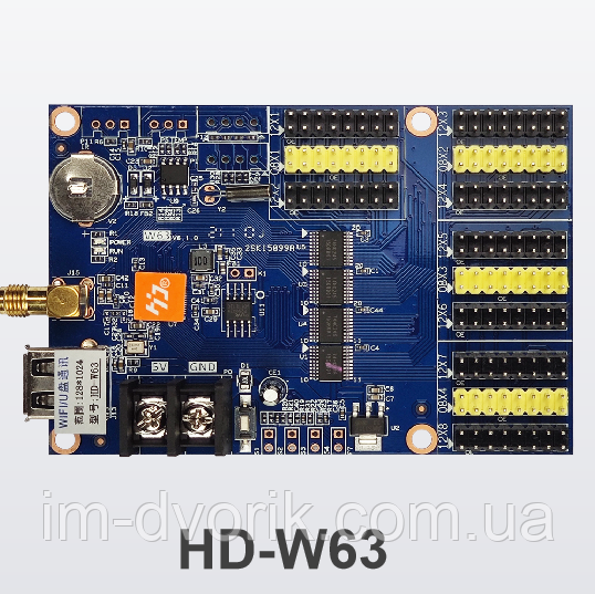 Контролер Huidu HD-W63 Wi-Fi для монохромного LED екрана