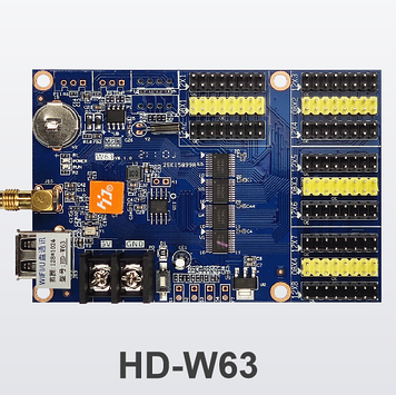 Контролер Huidu HD-W63 LED дисплея монохромний Wi-Fi для виготовлення біжучих рядків