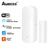 Беспроводной Wi-Fi датчик открытия окон и дверей Tuya Smart Life Aubess оригинал