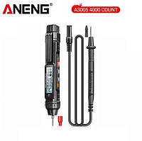 Мультиметр ручка ANENG A3005 (ZL12B) (DC/AC 600V 40 МОм; продзвонювання, тест діод) на 4000 відліків з NCV, TrueRMS