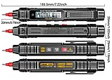 Мультиметр ручка ANENG A3005 Max (DC/AC 600V; 40 МОм; продзвінка, тест діодів) на 4000 відрахувань з NCV і TrueRMS, фото 8