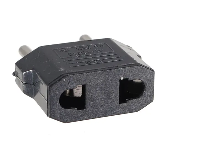 Купить Универсальный переходник адаптер с американской на европейскую ...