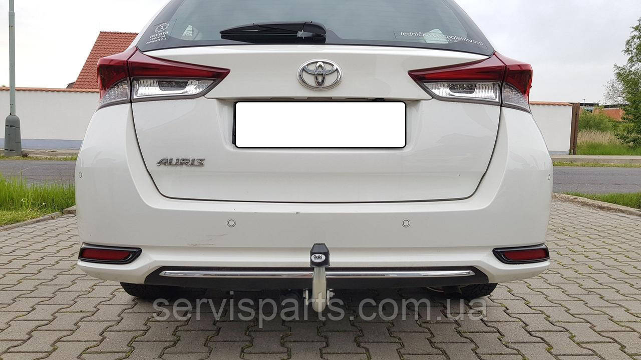 Фаркоп Toyota Auris E18 Touring Sports 2013-2019 (Тойота Аурис универсал) оцинкованный - фото 1 - id-p606366963