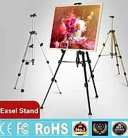 Мольберт тринога портативний, регульований. Якісний та надійний! Різні кольори!