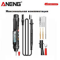 Мультиметр ручка ANENG A3005 Max (DC/AC 600V; 40 МОм; продзвінка, тест діодів) на 4000 відрахувань з NCV і TrueRMS