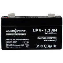 Батарея до ДБЖ LogicPower LPM 6В 1.3 А·год (4157)