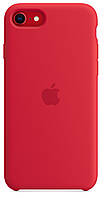 Оригинальный силиконовый чехол Silicone Case MN6H3ZM/A для Apple Iphone 7/8/SE 2020/2022 (4.7") Red