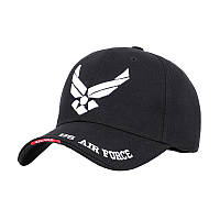 Бейсболка Han-Wild US Air Force Black bt