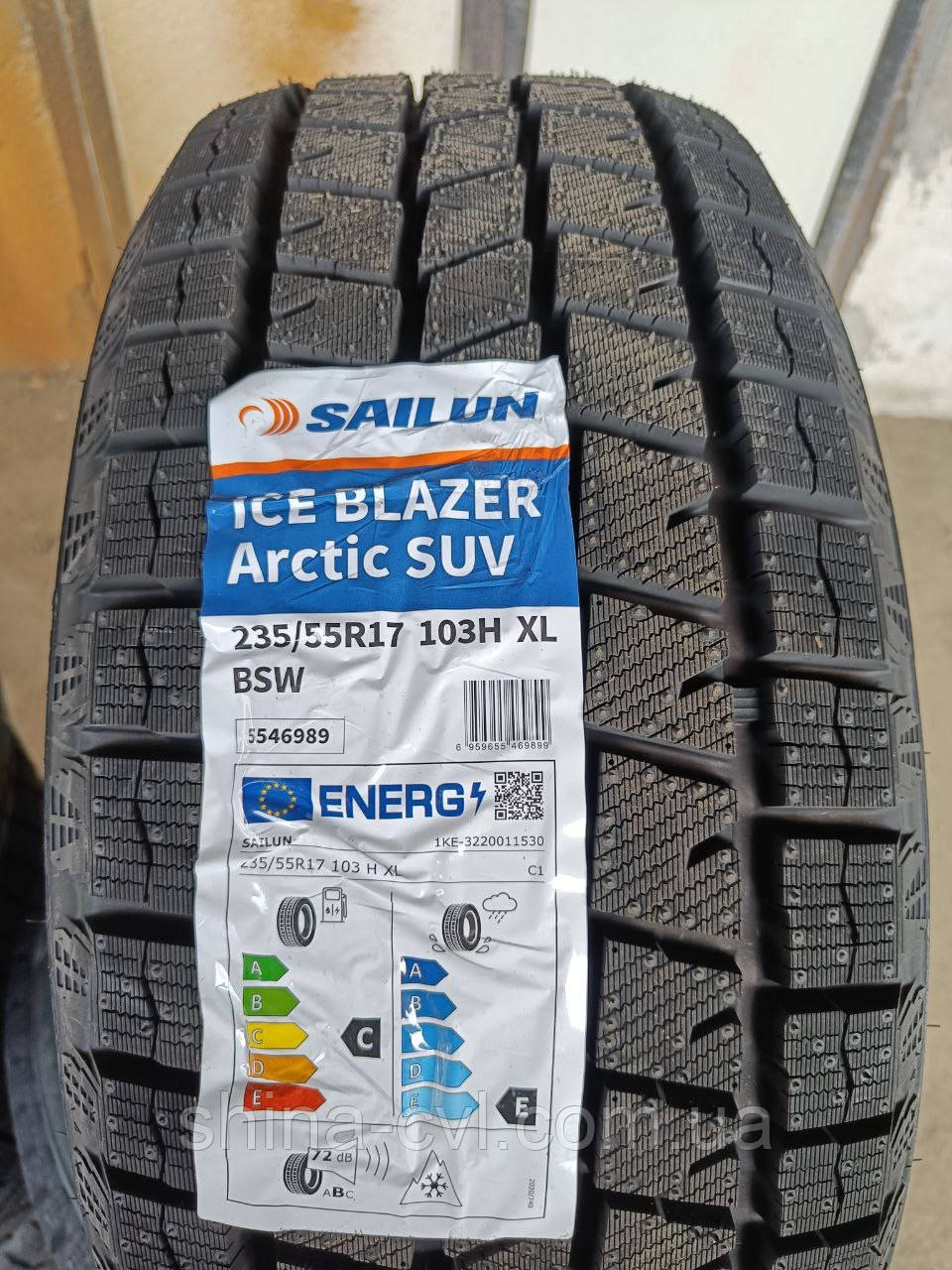 Зимові шини 235 55 r17 103H XL Sailun Ice Blazer Arctic Suv