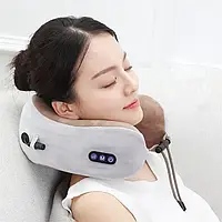 Электрический массажер для шеи U-shaped Massage Pillow массажная подушка для шеи