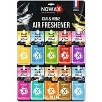 NOWAX Ароматизатор NOWAX серия X CARD- MIX №1 50шт